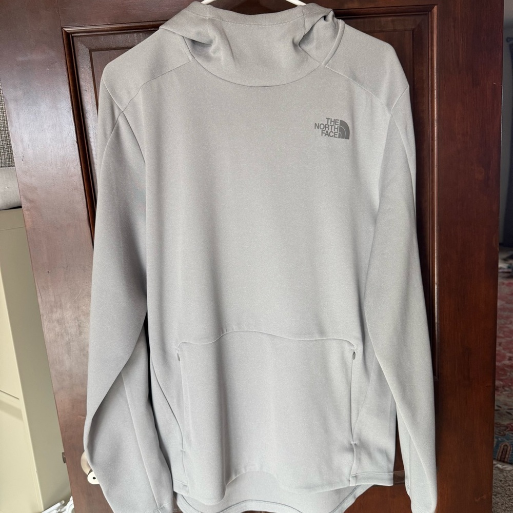 The North Face Light Gray Men's Hooded Pullover